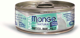  Monge Cat Natural из морепродуктов