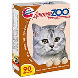 Доктор Зоо для кошек со вкусом копченостей