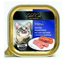 Edel Cat паштет с лососем и форелью