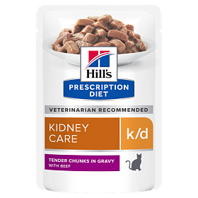 Hill's Prescription Diet Feline k/d Beef