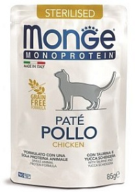 Monge Cat Monoprotein для стерил., из курицы
