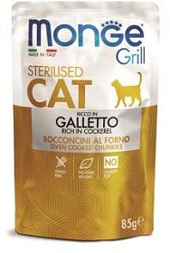 Monge Cat Grill для стерилизованных кошек