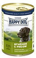Happy Dog консервы для собак с ягненком и рисом