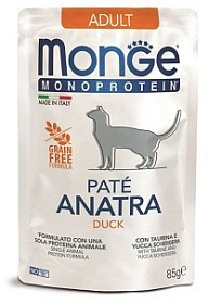 Monge Cat Monoprotein из утки
