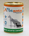 APetEats для собак мясное ассорти с бараниной