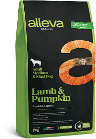 Alleva Natural Medium/Maxi Lamb & Pumpkin