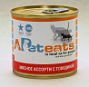 APetEats для кошек мясное ассорти с говядиной