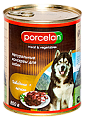 Porcelan консервы для собак с говядиной и печенью
