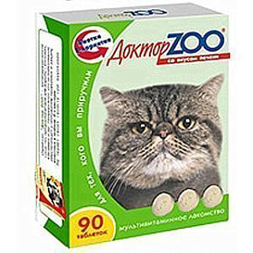 Доктор Зоо для кошек со вкусом печени