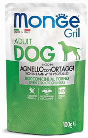 Monge Dog Grill для собак с ягненком